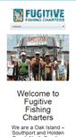 Mobile Screenshot of fugitivecharters.com